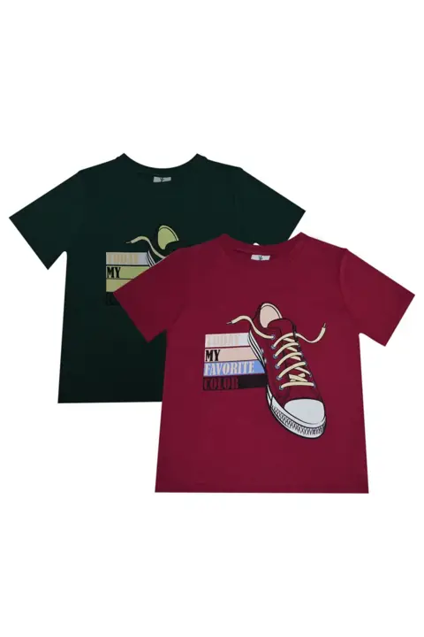 TODAY'S COLOR T-SHIRT 2'Lİ SET